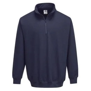 Pulover Sorrento Zip Neck, marime L