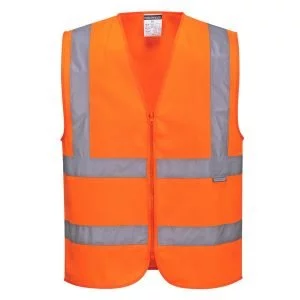 Vesta HiVis cu fermoar, marime XL