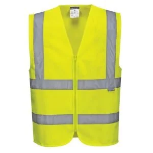 Vesta HiVis cu fermoar, marime L
