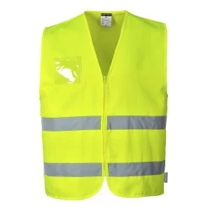 Vesta de lucru Hi-Vis Polycotton, marime XL