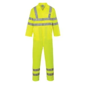 Combinezon Poly-Cotton Hi-Vis, marime XL