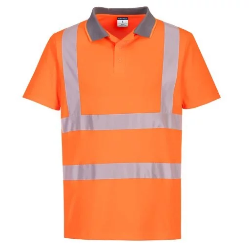 Polo Eco Hi-Vis S/S (pachet de 6), marime M
