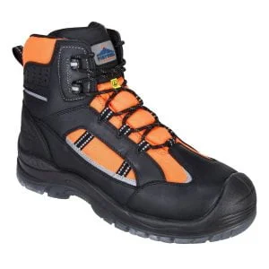 Bocanci ESD Portwest Compositelite Retroglo Hi-Vis S3 WR ESD, marime 42