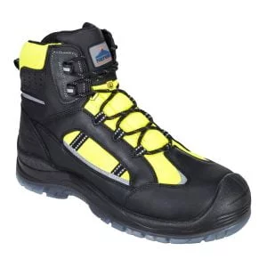 Bocanci ESD Portwest Compositelite Retroglo Hi-Vis S3 WR ESD, marime 43