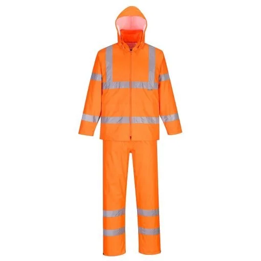 Costum de ploaie Hi-Vis Packaway, marime XXL