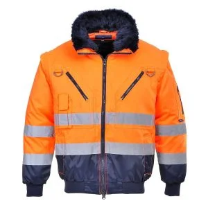 Jacheta Pilot 3 in 1 Hi Vis, marime XXL