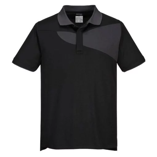 PW3 Tricou Polo HiVis S/S, marime M