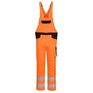 PW2 Pantaloni cu Bretele Hi-Vis, marime L