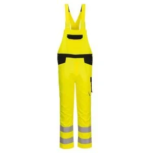 PW2 Pantaloni cu Bretele Hi-Vis, marime L
