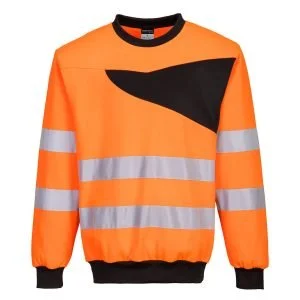 Hanorac PW2 Hi-Vis Crew Neck, marime 4XL
