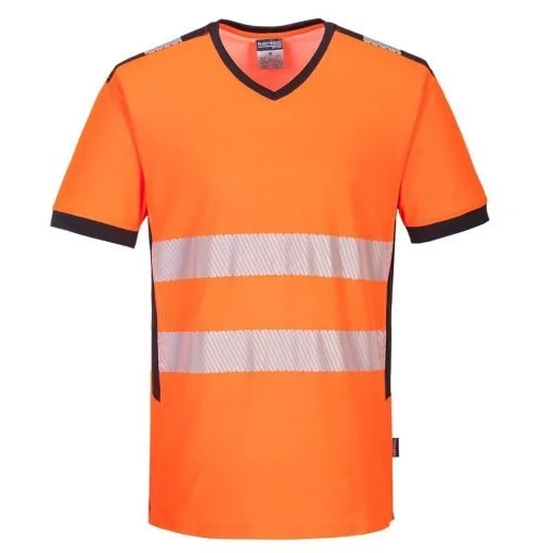 Tricou HiVis în V PW3, marime M