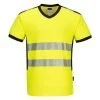 Tricou HiVis în V PW3, marime L