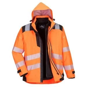 Jachetă 3-în-1 HiVis PW3, marime S