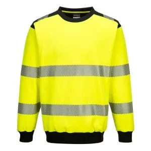 Hanorac cu guler  PW3 Hi-Vis, marime L