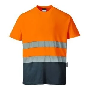 Tricou Bicolor din Bumbac Confort, marime 4XL