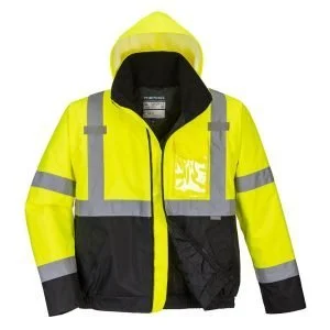 Jacheta Hi-Vis Bomber in Doua Tonuri, marime XXXL