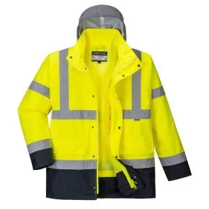 Jacheta contrast trafic Hi-Vis 4-in-1, marime S
