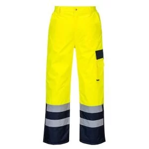 Pantaloni HiVis Contrast Captusiti, marime L