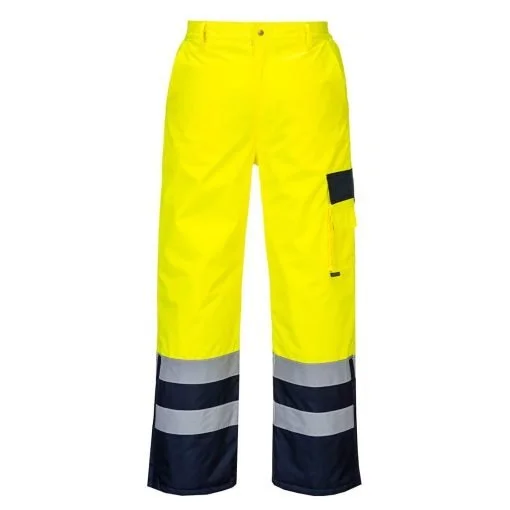 Pantaloni HiVis Contrast Captusiti, marime M