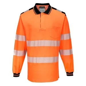 PW3 Hi-Vis Tricou Polo L/S, marime 4XL