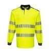 PW3 Hi-Vis Tricou Polo L/S, marime XL