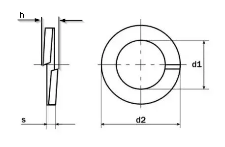 TECHNICAL DRAWING SAIBA GROWER DIN 127B INOX A4