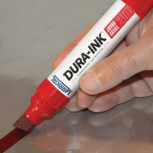 APP-DURA-INK-200-JUMBO-CHISEL-RED