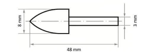 P3SP BIAX PASLA 08X10X3 H3