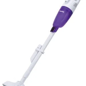 Aspirator vertical cu acumulator incorporat 12V 2,0Ah, alb/mov