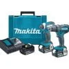 Set Masina de gaurit si insurubat DDF482 LXT 18V + Masina de insurubat cu impact LXT 18V + incarcator + 3 acumulatori