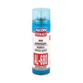 Spray penetrant roșu, Alcon AL-680, control nedistructiv