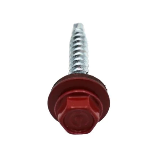 SURUB-AUTOFORANT-DIN-7504K-FILET-LEMN-OFA-RAL-3011-SAIBA-EPDM