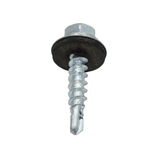 SURUB AUTOFORANT DIN 7504K FILET LEMN ZN + SAIBA EPDM