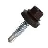 SURUB AUTOFORANT DIN 7504K FILET METAL RAL 8017 + SAIBA EPDM