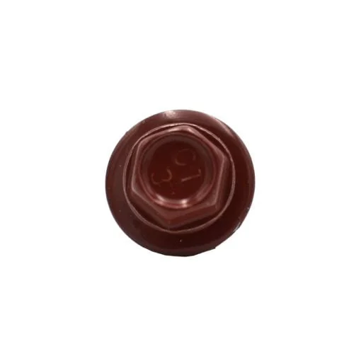 SURUB AUTOFORANT DIN 7504K FILET METAL(GT3) RAL 3009 + SAIBA EPDM