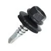 SURUB AUTOFORANT DIN 7504K FILET METAL(GT3) RAL 7024 + SAIBA EPDM