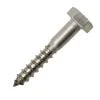 SURUB CAP HEX PENTRU LEMN DIN 571 INOX A4