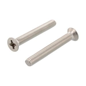 Suruburi cap inecat locas cruciform, DIN 965 INOX A4, M4x30, 100 bucati