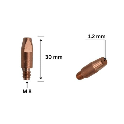 DUZA CONTACT 1.2 mm M8X30