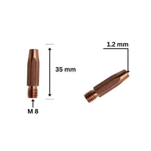 DUZA CONTACT 1.2 mm M8X35