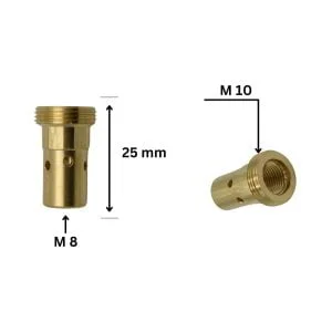 PORTDUZA CONTACT M10-M8X25 MULTIMIG