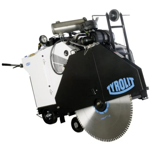 Mașină de tăiat podele FSD1274E5 3-viteze, adâncime 480 mm, disc max Ø 1200 mm, Tyrolit