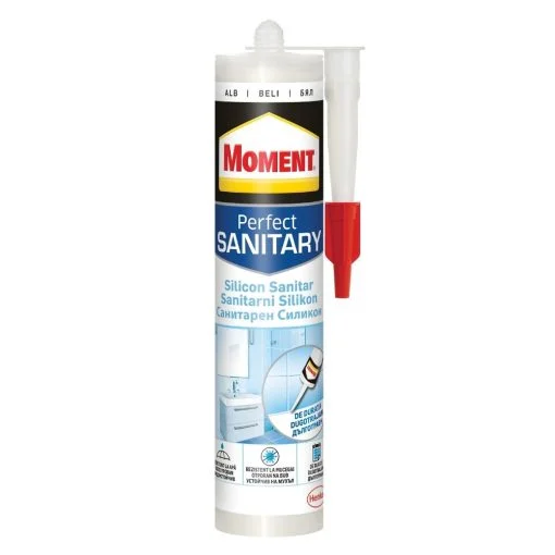 SILICON SANITAR BAIE & BUCATARIE MOMENT 280ML ALB