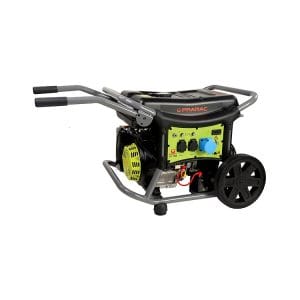 GENERATOR WX7000, MONOFAZIC, 230V, 50HZ, AVR, PORNIRE ELECTRICA/BENZINA/WHEL KIT