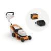 RMA 248.3 T SET Masina de tuns gazonul cu acumulator