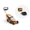 RMA 448.3 V SET Masina de tuns gazonul cu acumulator