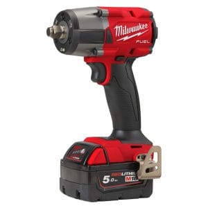 Cheie de Impact 1/2 cu acumulatori 5AH si incarcator M18FMTIW2F12-502X, 4933478450 Milwaukee