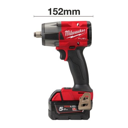 Cheie de Impact 1/2 cu acumulatori 5AH si incarcator M18FMTIW2F12-502X, 4933478450 Milwaukee