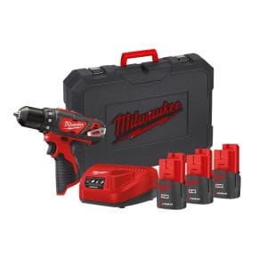 Masina de gaurit/Insurubat M12BDD-152C, 12V, 2XM12B, Milwaukee