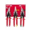 Set 3 Foarfeci pentru tabla 48224533, Milwaukee